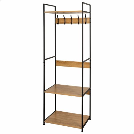 Perchero con Balda Max Home Acero Melamina Aglomerado Minimalista 60 x