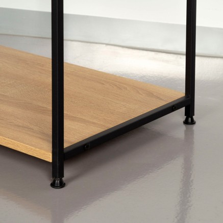Perchero con Balda Max Home Acero Melamina Aglomerado Minimalista 60 x 2