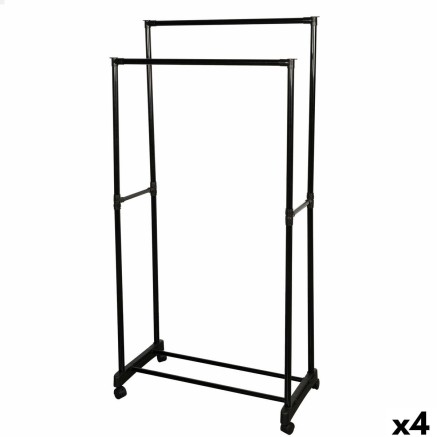 Garderobe Max Home Stahl Kunststoff 75 x 157 x 40 cm (4 Stück)