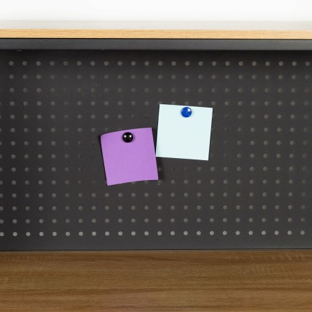Desk with Shelves Max Home Steel Melamin Particleboard 84 x 148 x 50 c