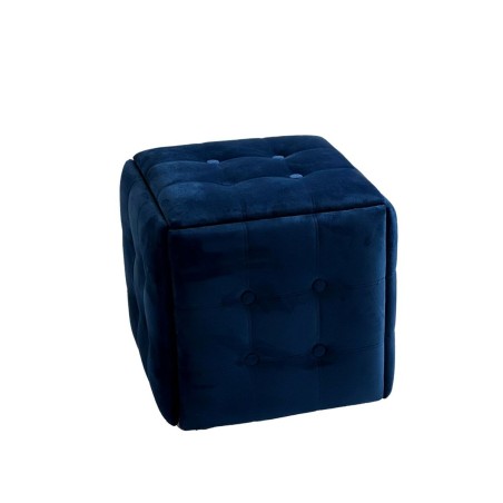 Juego de taburetes GO GIFT Transformer Granate Terciopelo Acero 50 x 5