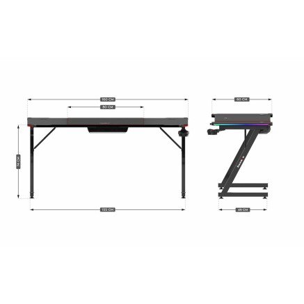 Schreibtisch Huzaro HZ-Hero 4.8 RGB 2