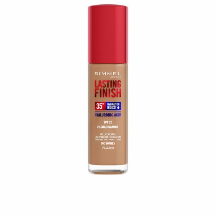 Base de maquillage liquide Rimmel London Lasting Finish Nº 303 Honey