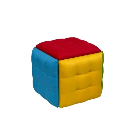 Jeu de tabourets GO GIFT Transformer Multicouleur Cuir Acier 50 x 50 x