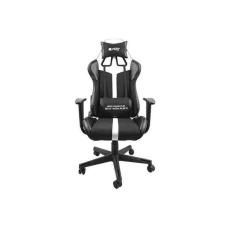 Chaise de jeu Fury NFF-1712 Blanc Noir