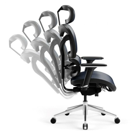 Silla Gaming Diablo Chairs Diablo V-COMMANDER Azul Negro 2