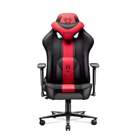 Gaming-Stuhl Diablo Chairs Diablo X-PLAYER 2.0 Schwarz Rot