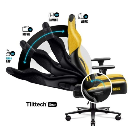 Sedia Gaming Diablo Chairs Diablo X-PLAYER 2.0. KING Giallo Nero