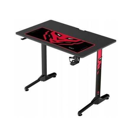 Schreibtisch Gaming Diablo Chairs 1469 Weiß Schwarz Rot 100 x 75 x 60