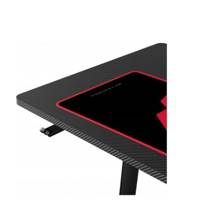 Scrivania Gaming Diablo Chairs 1469 Bianco Nero Rosso 100 x 75 x 60 cm 2