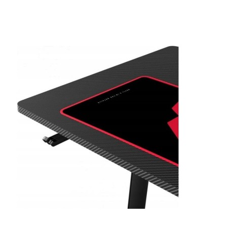 Mesa de Escritorio Gaming Diablo Chairs 1469 Blanco Negro Rojo 100 x 7