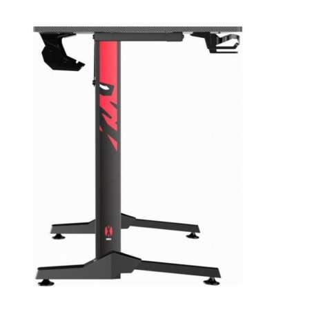 Schreibtisch Gaming Diablo Chairs 1469 Weiß Schwarz Rot 100 x 75 x 60