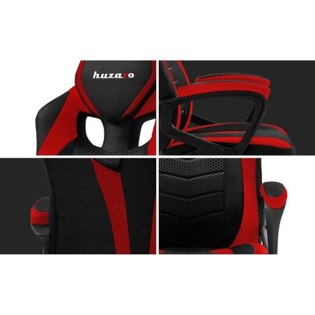 Gaming Chair Huzaro FORCE 2.5 Black Red Red Black