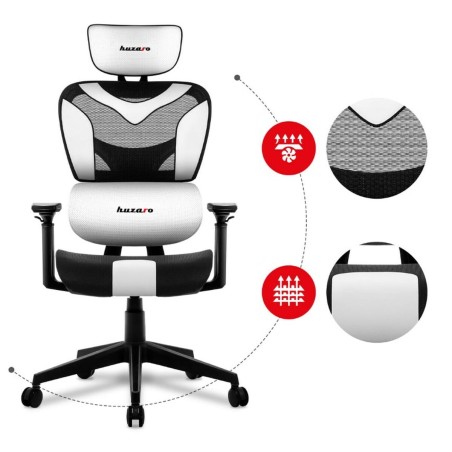 Sedia Gaming Huzaro HZ-Combat 8.0 White