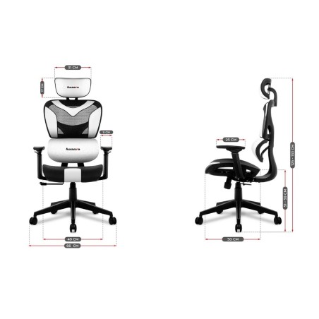 Chaise de jeu Huzaro HZ-Combat 8.0 White