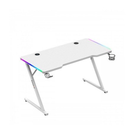 Schreibtisch Gaming Huzaro HZ-Hero 2.5 White RGB Weiß 120 x 75 x 60 c