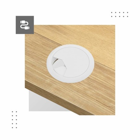 Schreibtisch Mark Adler MA-Leader 7.0 Craft Weiß Holz