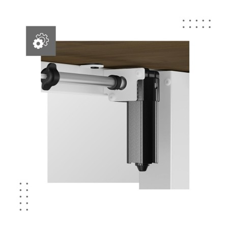 Schreibtisch Mark Adler MA-Leader 7.0 Craft Weiß Holz