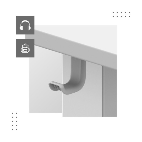 Schreibtisch Mark Adler MA-Leader 7.6 White Weiß