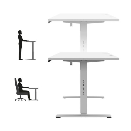 Schreibtisch Mark Adler MA-Leader 7.6 White Weiß