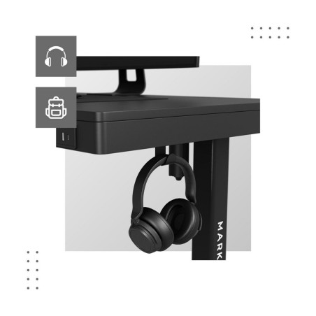 Schreibtisch Mark Adler MA-Leader 8.2 Black Schwarz