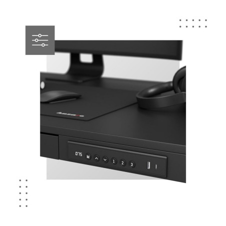 Schreibtisch Mark Adler MA-Leader 8.2 Black Schwarz