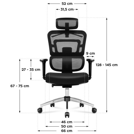 Silla de Oficina Mark Adler MA-Expert 4.9 Black