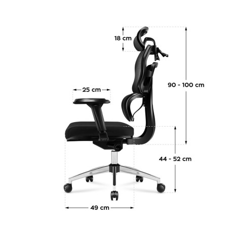 Silla de Oficina Mark Adler MA-Expert 4.9 Black