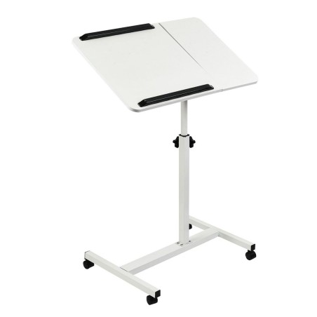 Schreibtisch MacLean MC-121 W Weiß Schwarz