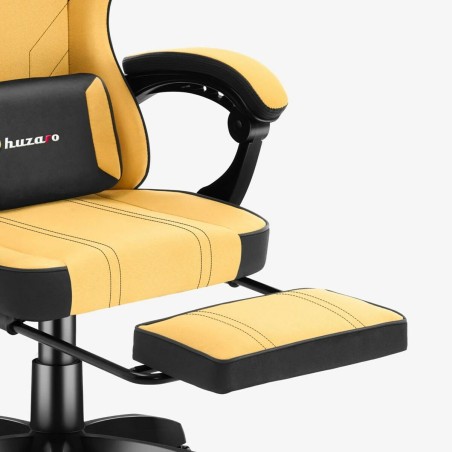 Gaming Chair Huzaro HZ-FORCE 3.7 YELLOW Yellow Black