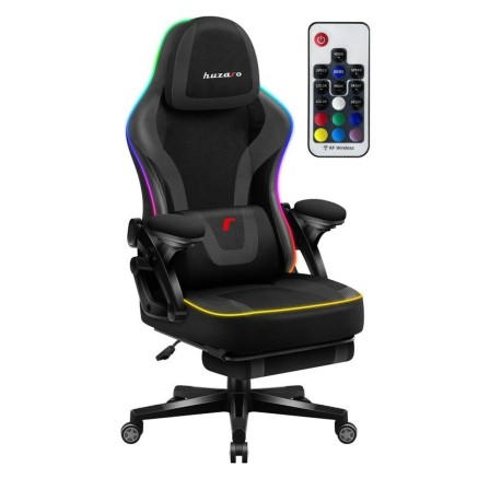 Sedia Gaming Huzaro HZ-FORCE 4.6 RGB BLACK MESH 2