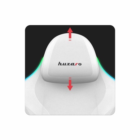 Gaming-Stuhl Huzaro HZ-FORCE 4.6 RGB WHITE MESH