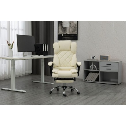 Bürostuhl Activejet YK7416 BE Schwarz Beige Silberfarben 2