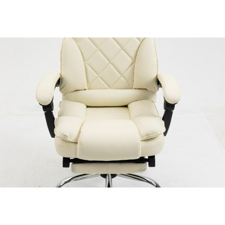 Chaise de Bureau Activejet YK7416 BE Noir Beige Argenté