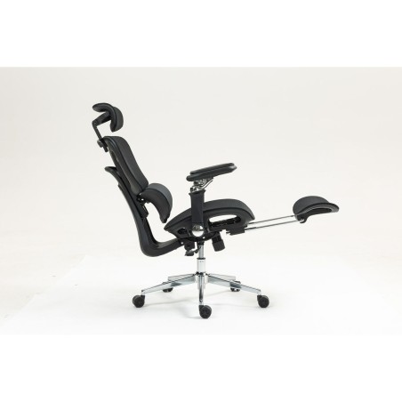 Sedia da Ufficio Activejet YK848 BK Nero Argentato 1 Pezzi