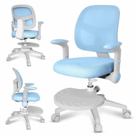 Sedia da Ufficio Mark Adler MA-JUNIOR 5.0 BLUE Azzurro