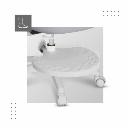 Chaise de Bureau Mark Adler MA-JUNIOR 5.0 GREY Gris