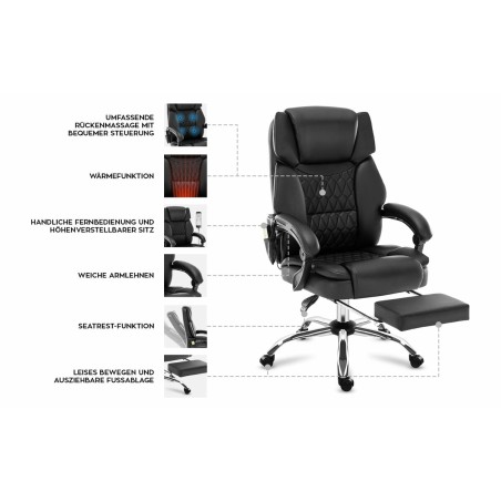 Sedia da Ufficio Mark Adler MA-BOSS 6.0 Nero