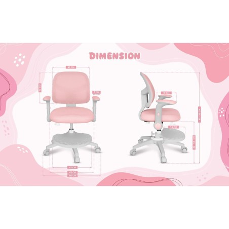 Office Chair Mark Adler MA-JUNIOR 5.0 PINK Pink