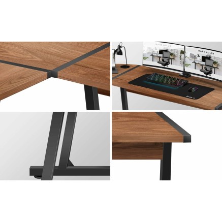 Bureau Mark Adler MA-LEADER 5.5 WN Noir Bronze 147 x 74 x 112 cm 2