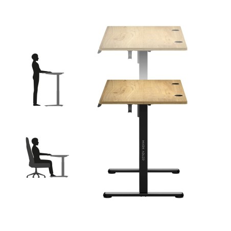 Scrivania Mark Adler MA-LEADER 7.0 Nero Bronce
