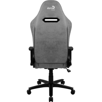 Chaise de jeu Aerocool DUKE AeroSuede 180º Noir Gris 2