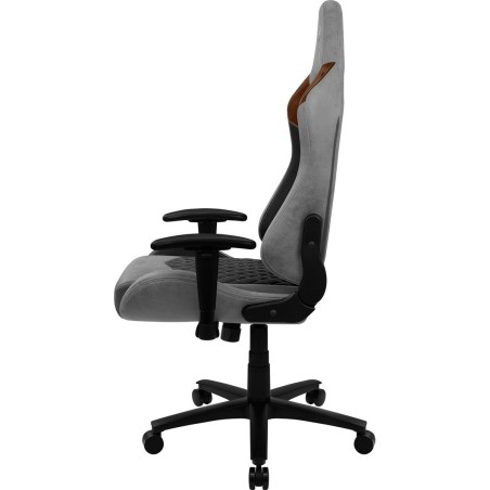 Gaming stoel Aerocool DUKE AeroSuede 180º Zwart Grijs