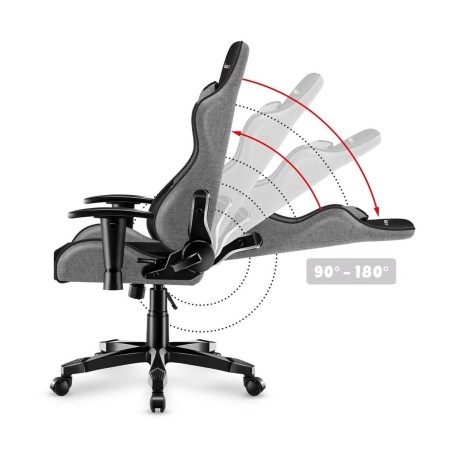 Silla Gaming Huzaro HZ-Ranger 6.0 Grey Mesh Negro/Gris