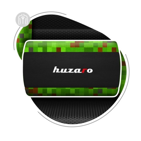 Gaming stoel Huzaro HZ-Ranger 6.0 Pixel Mesh Zwart/Blauw