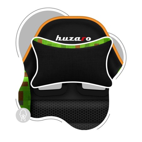 Gaming stoel Huzaro HZ-Ranger 6.0 Pixel Mesh Zwart/Blauw