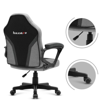 Sedia Gaming Huzaro Ranger 1.0 Grey Mesh Nero