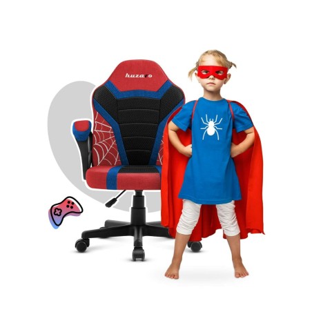 Gaming stoel Huzaro HZ-Ranger 1.0 Spider Blauw Zwart Rood