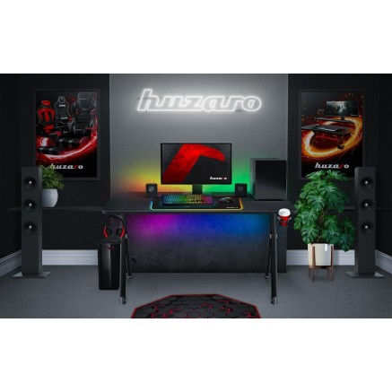 Scrivania Huzaro HZ-Hero 2.8 Nero 140 x 60 cm 2