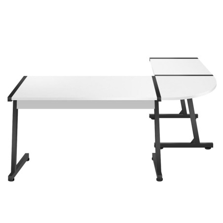 Schreibtisch Huzaro HZ-Hero 6.0 Weiß Stahl Carbonfaser 178 x 4 x 112